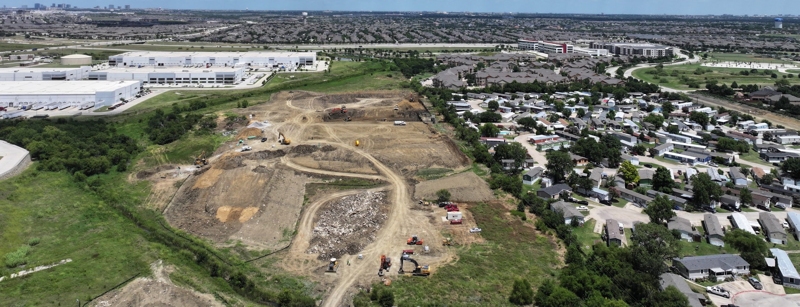 Construction site precision work